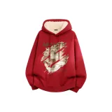 【绵密羊羔绒】红(tn云烟鹤绕)