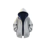 Белый Фотиния Серый [Улучшенный с флисовой подкладкой]