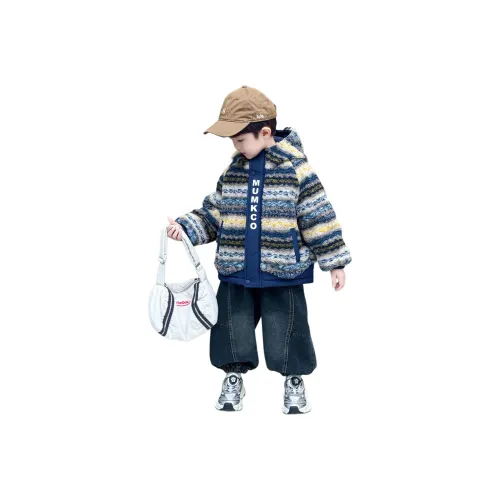 MILING Синий KIDS Утеплённые куртки