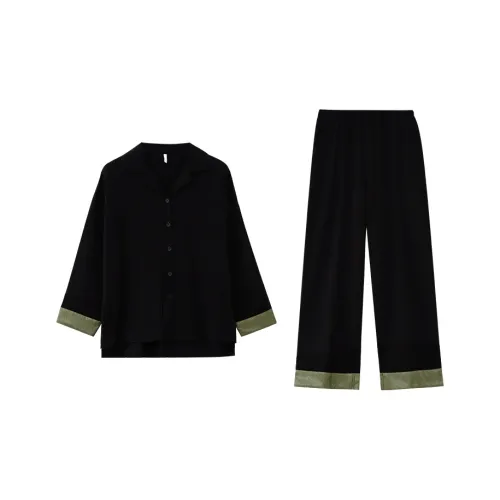 XIPOPIN Весенний Осенний Сезон Пижамы и Домашняя Одежда Мужская