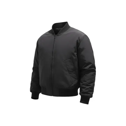 MIORGERSY Черный [Модный Игривый Стиль Съемный Логотип Бренда] Унисекс Пуховики