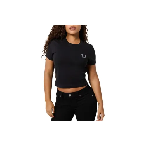 True Religion Черные Женские T-рубашки