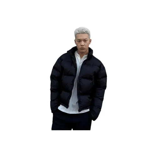 DIYAQI Черный Унисекс Пуховики