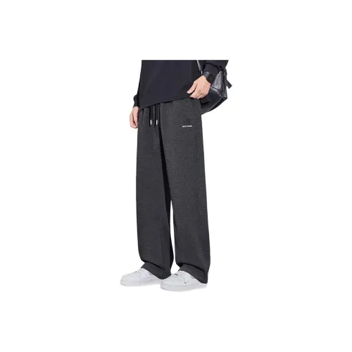 LANGYAGU Вязаные тренировочные брюки для мужчин