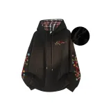 Чёрный Красный (с флисовой подкладкой)