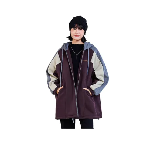 MUGUOGUOMU Осенний Зимний Хлопковый пуховик Свободный крой Женский