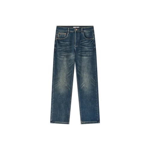 LEE COOPER Винтажный синий с флисовой подкладкой Мужские джинсы