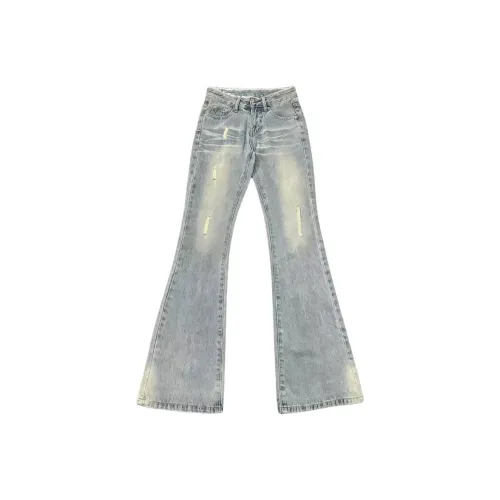 HELEH Светло-синие женские джинсы