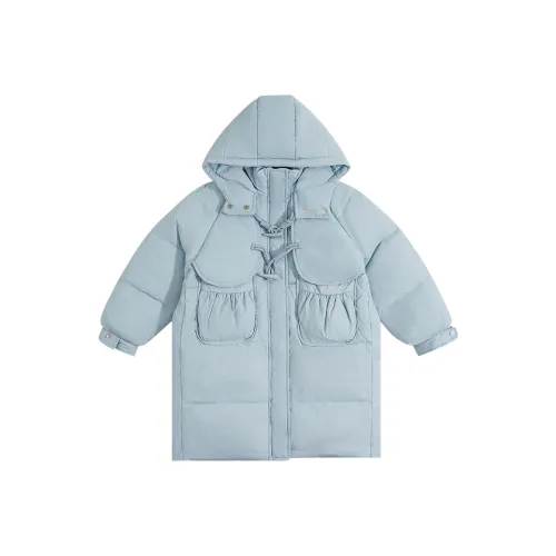 MUMUWU HOUSE Модный Синий KIDS Пуховики