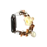 Бежевый, кошка, мультяшный, кружевная отделка, эластичный ремень [один ремень]