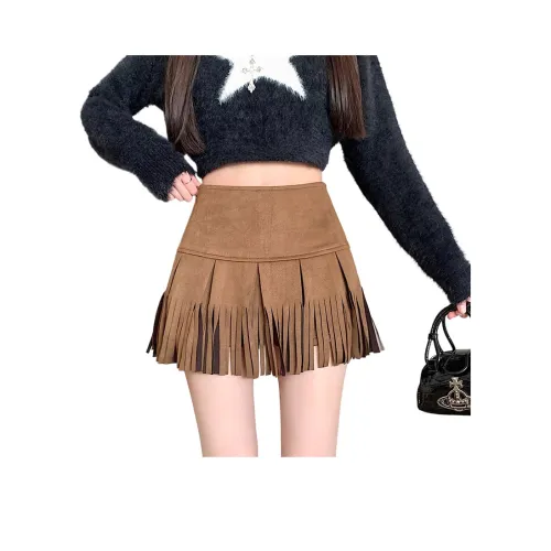 Garbege Кожаные короткие юбки Женские