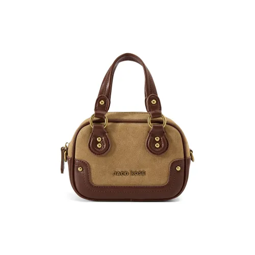 JACD Сумка из коровьей кожи спилок стандартная женская цвет берёзовый коричневый