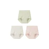 Нефрит Зеленый + Серебряный Белый + Малыш Розовый [Высокая посадка, большой размер, 3 упаковки]