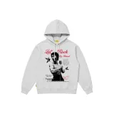 Белый Серый Худи