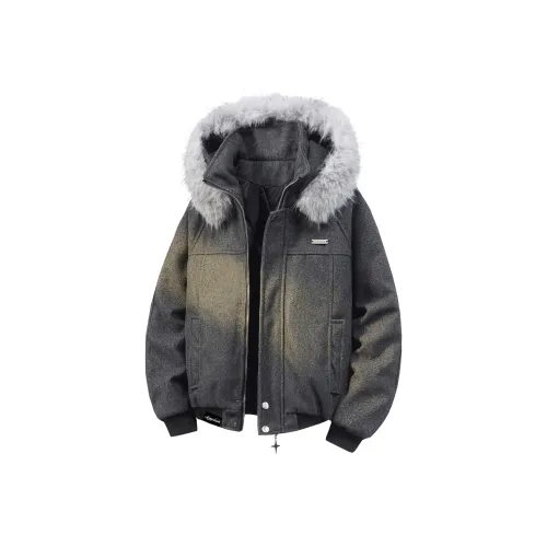 AOPAISHARK Хлопковый пуховик унисекс