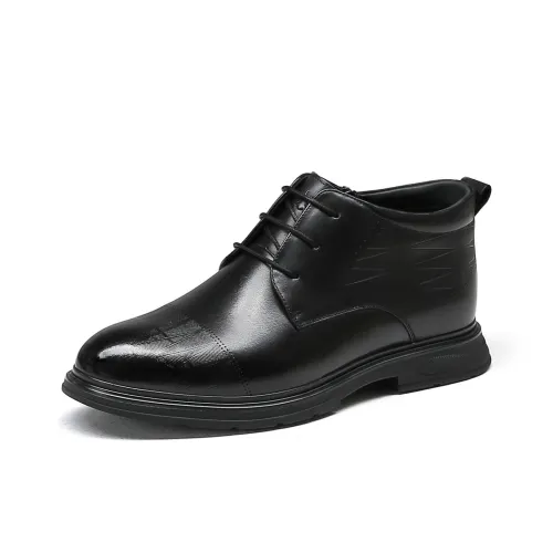 Spider King Мужские высокие туфли черного цвета