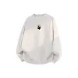 [330G Тяжелый] Белый Фотиния Серый (T Удачи Черный Кот Центральный Логотип)