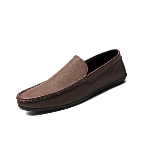 TAIHEYUAN Повседневные кожаные туфли с низким верхом для мужчин