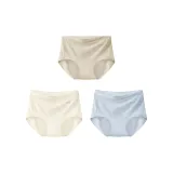 [7A Антибактериальный Медицинский Стандарт] Серо-абрикосовый + Экрю + Далёкий Лазурь (Lan Jin Тенсель Модал)