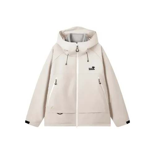 DAWEIBEIKEN Водонепроницаемый и Ветрозащитный для сохранения тепла Ветровка Унисекс