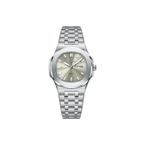 POEDAGAR Кварцевый механизм нержавеющая сталь ремешок часы женские многоцветный циферблат