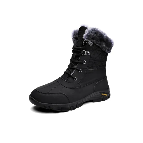 GONGFUHUOBAN Колено Высокий Мартин Ботинок Унисекс 2025