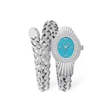 Свежий серебристо-синий