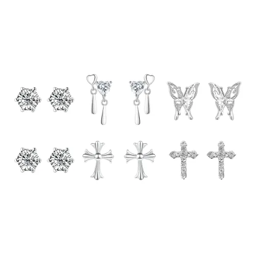 Серьги JUICY GRAPE с цирконием женские