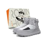 Серый с флисовой подкладкой