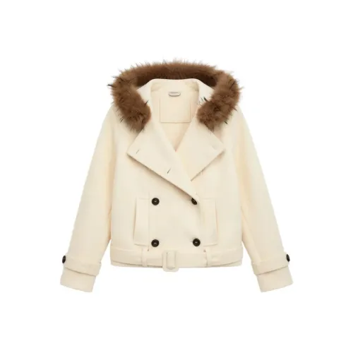 FLIM Экрю Женское Пальто