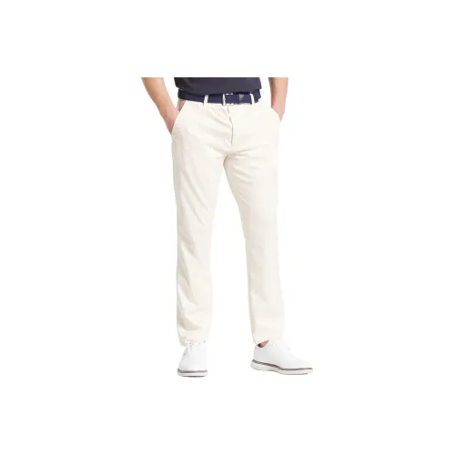 FOOTJOY Cream Men's Casual Pants FOOTJOY Кремовые Мужские Повседневные Штаны