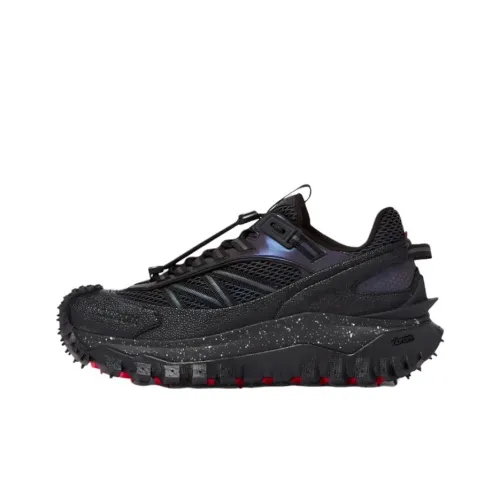 Moncler Trailgrip Low Топ Кроссовки для тренировок Мужской Черный