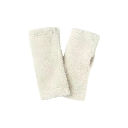 MUJI Полиэстер Трикотаж Перчатки Унисекс Легкий Бежевый Светло-Серый Коричневый Темно-Кофейный Розовый Черный