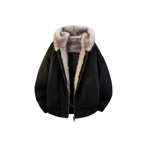 DOUBLEFISH Loose Fit Cotton Down Jacket Coat Unisex DOUBLEFISH Свободный крой хлопковый пуховик пальто унисекс