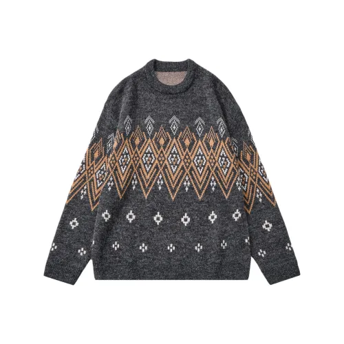 Xiyue Темно-серый Мужской Трикотаж