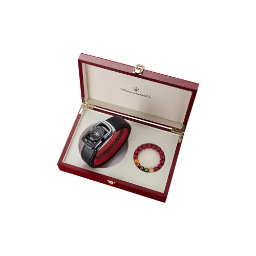 Maserati Ремни из коровьей кожи мужские 3,5 см