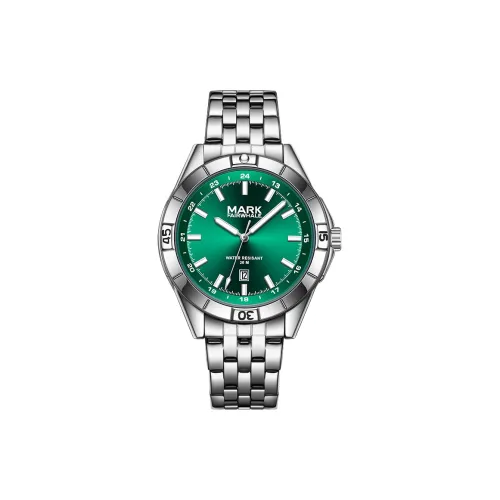 FAIRWHALE Starlight Collection Кварцевый механизм Металлический ремешок Часы Мужские Черный циферблат