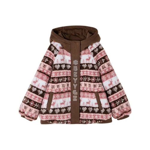 YUANYUAN GIRL Хлопковый пуховик Зимний Детский Возраст 3-7 лет