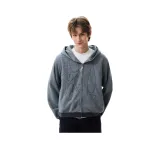 Серый с флисовой подкладкой