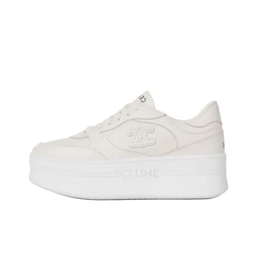 CELINE Triomphe Low Топ Скейтборд Кроссовки Женские Белые