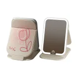 [Большая емкость Трехцветный Меняющийся свет] Розовый Тюльпан-16