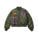 FCB/Mid Армейский зеленый [Съемный DIY Вышивка Логотип]