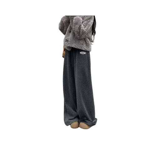 HANGYU Темно-серый С подарками Съемный Брошь Унисекс Повседневные брюки