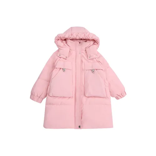 T.MOO Розовый Школьный возраст Пуховики