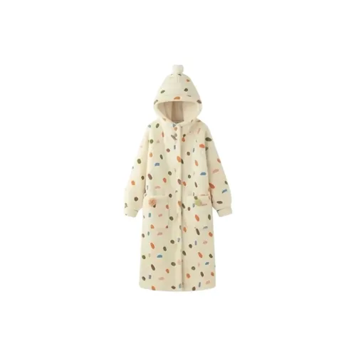 J TOO Женские халаты для ванной в горошек