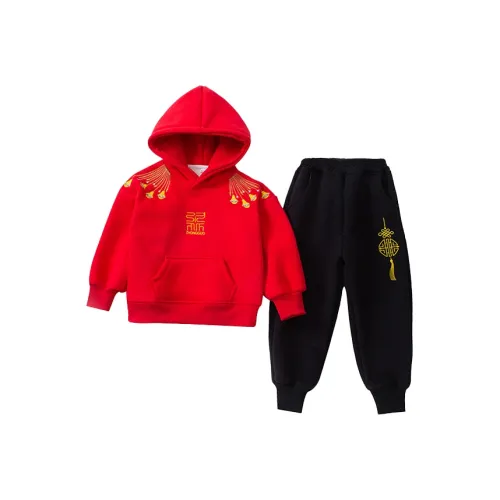 TELENT Красный Наборы одежды KIDS Повседневная спортивная одежда