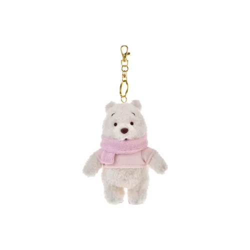 Disney Store Winter Sweetheart Winnie The Pooh и Piglet Милая Подвеска из Плюша Высота 12 см Размер 16 см