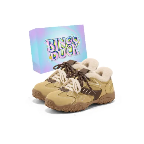 BINGO DUCK Термические Низкие Кеды Немецкого Стиля Женские
