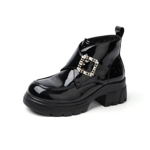 PT'SON 9,5cm Мартин Ботинки Женские