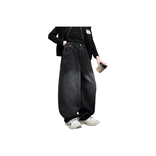 YALU Флисовая подкладка изображение модель YFF390 школьные джинсы